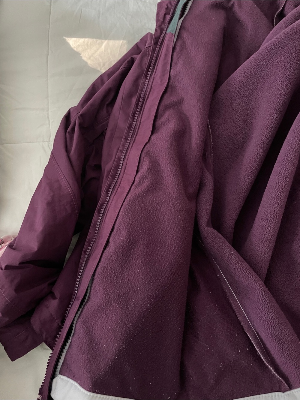 Columbia Plum Hooded Shell Jacket - Picture 8 of 8